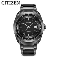 西铁城(CITIZEN)休闲款“黑眼睛”男表AW1015-53E