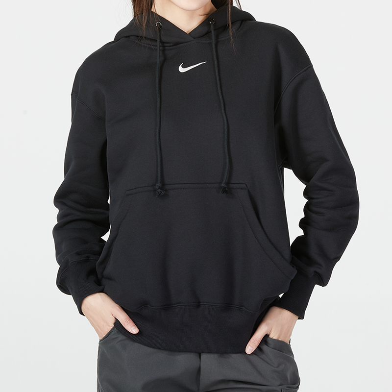 耐克（NIKE）卫衣女装 新款运动服针织保暖时尚宽松户外套头衫上衣DQ5861-010 ZP高清大图