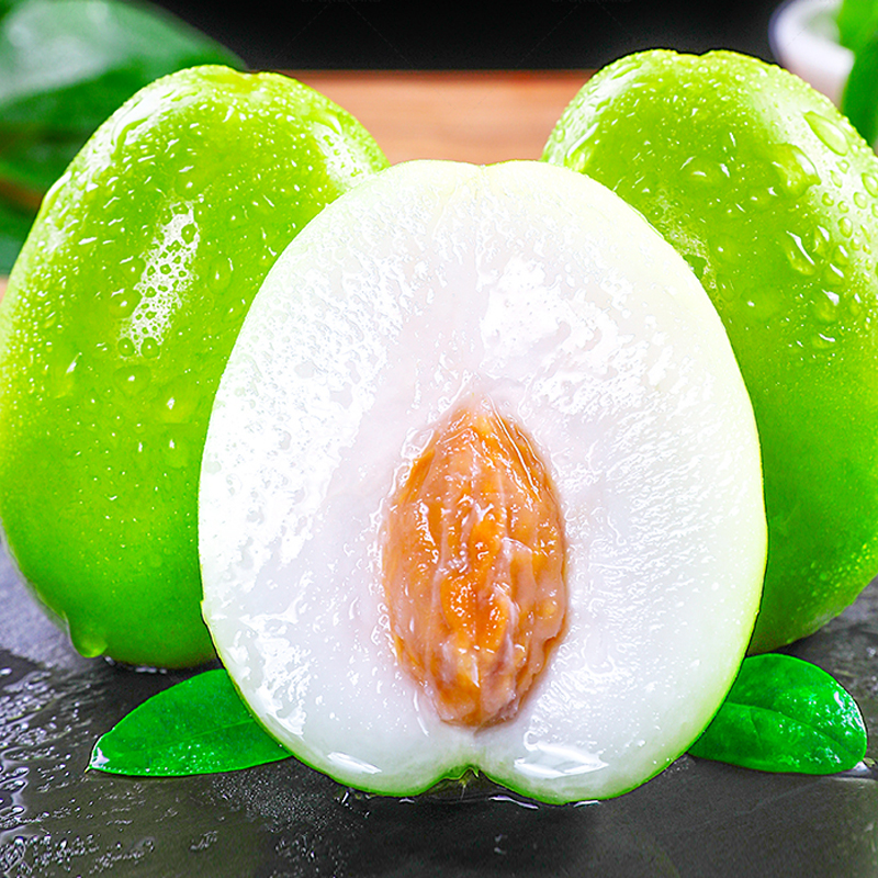 [西沛生鲜]云南新鲜大青枣 5斤 单果80g+ 新鲜应当季水果大果脆甜蜜枣子冬枣整箱高清大图