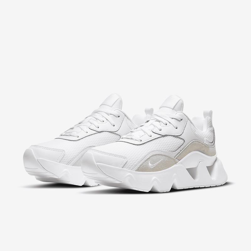 耐克(NIKE)女款板鞋休闲鞋潮流复古厚底镂空拼接个性化系带运动鞋