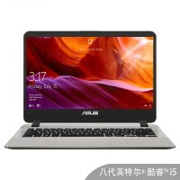 华硕(ASUS)顽石Y4000UB8250定制14.0英寸第八代英特尔®酷睿™i5-8250U 8GB 1TB+128GB固态 MX110-2G独显 IPS高清屏笔记本电脑-冰柱金