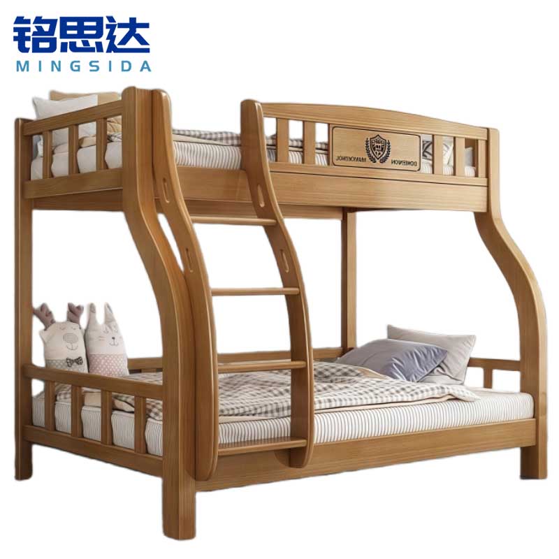 铭 思达 实木上下床高清大图