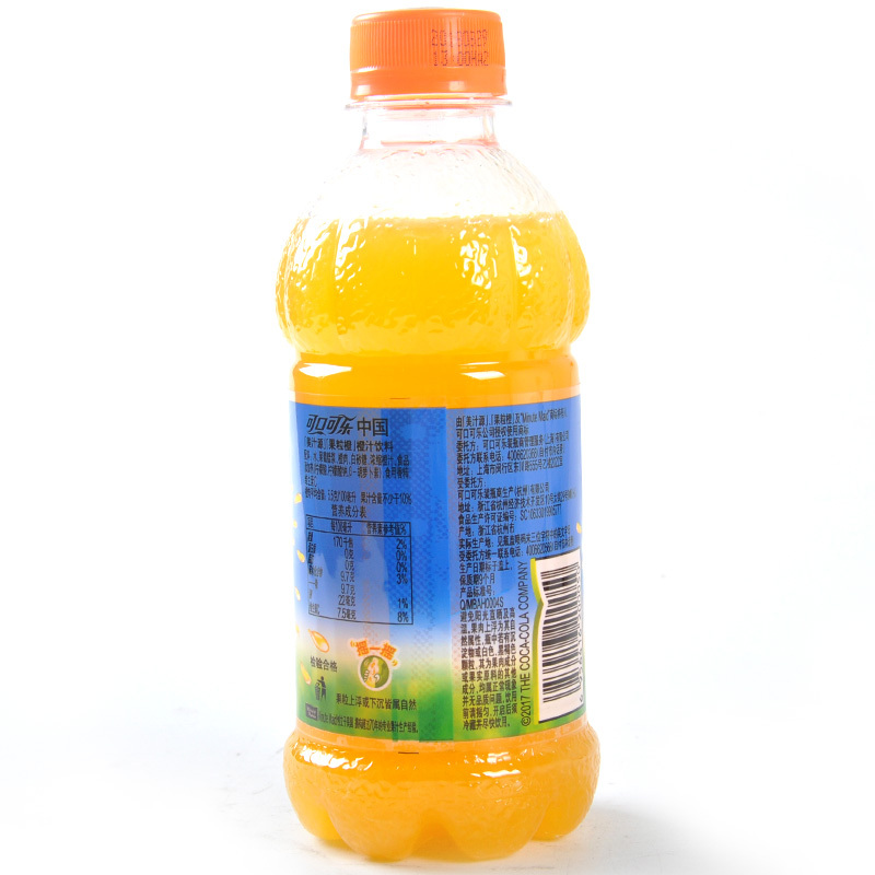 美汁源果粒橙300ml *8瓶 迷你瓶