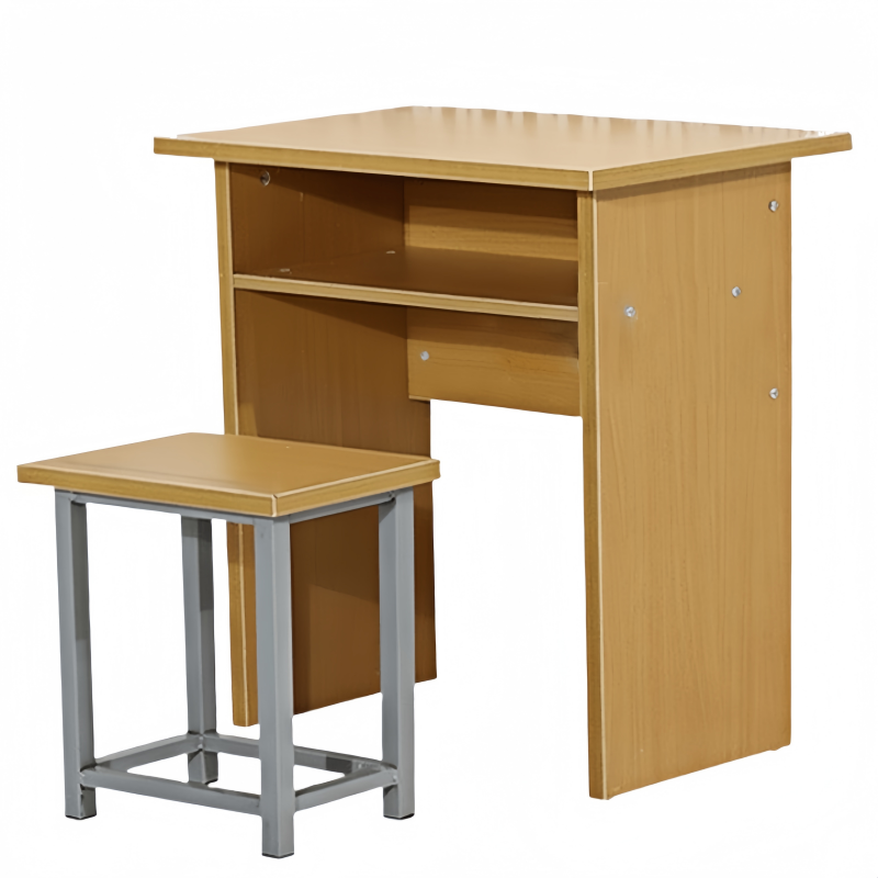 豫龙都学习培训桌+凳单人套高清大图