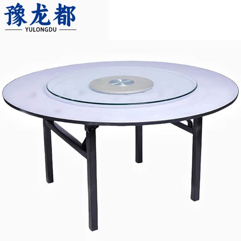 豫龙都餐桌1.4m张高清大图