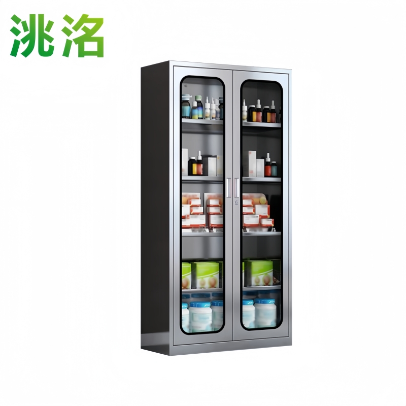 洮洺 不锈钢展示柜 900*400*1800mm 台高清大图