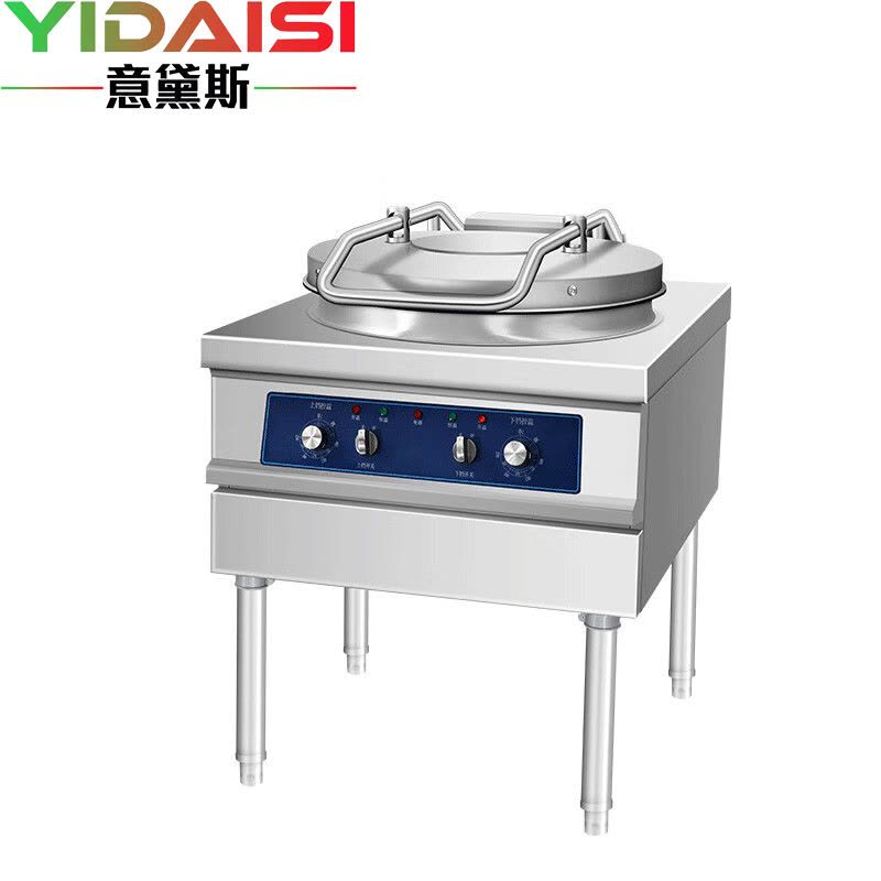 意黛斯(YIDAISI)商用电饼铛 大号烙饼机双面加热 学校酒店企业食堂烤饼炉煎包锅 机械款YDS-YXD60-JX图片