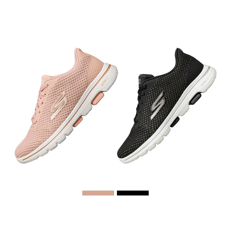 Skechers斯凯奇GOWALK横冲直撞明星同款女子轻便休闲运动鞋124021