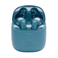 JBL T220TWS 真无线蓝牙耳机 手机无线音乐耳机 双耳立体声 半入耳通话降噪 苹果安卓手机通用 海洋蓝