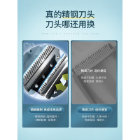 飞利浦(Philips)电动理发器剃头可水洗低噪音电推剪全家适用HC3689/15