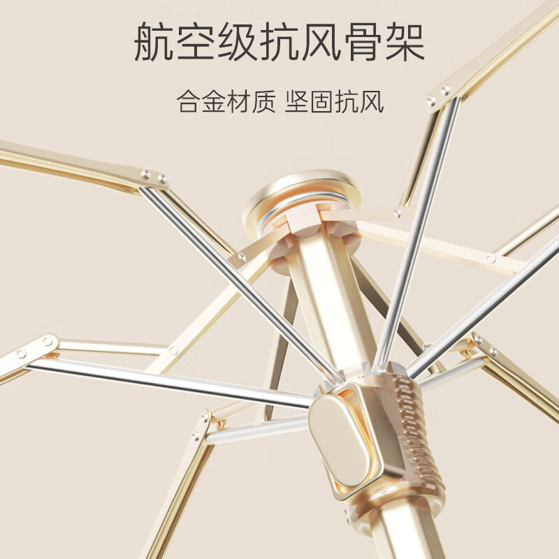 左都 ZD141烫金星星胶囊伞雨伞遮阳伞太阳伞 [布套款] 迷雾紫-满天星高清大图