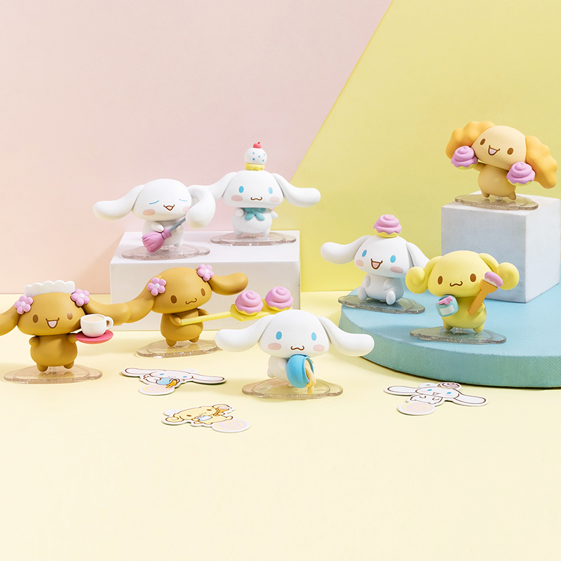名创优品 (miniso) Cinnamoroll 下午茶系列盲盒摆件创意玩偶(混)高清大图