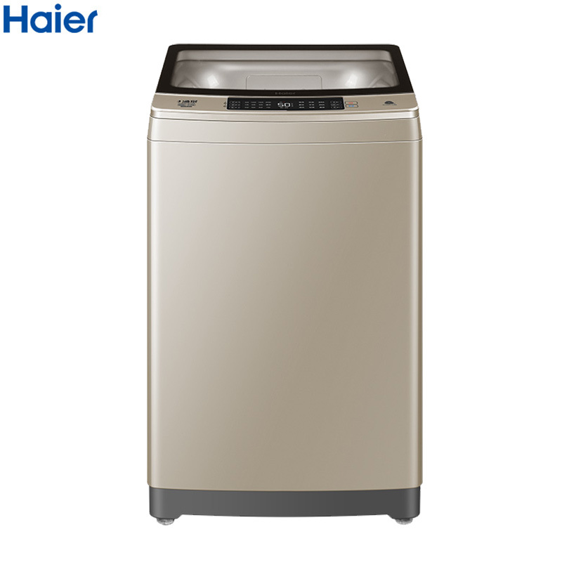 海尔(Haier)XQB90-BF936 9公斤大容量 全自动家用波轮洗衣机 直驱变频 幂动力系列 自编程 1级能效