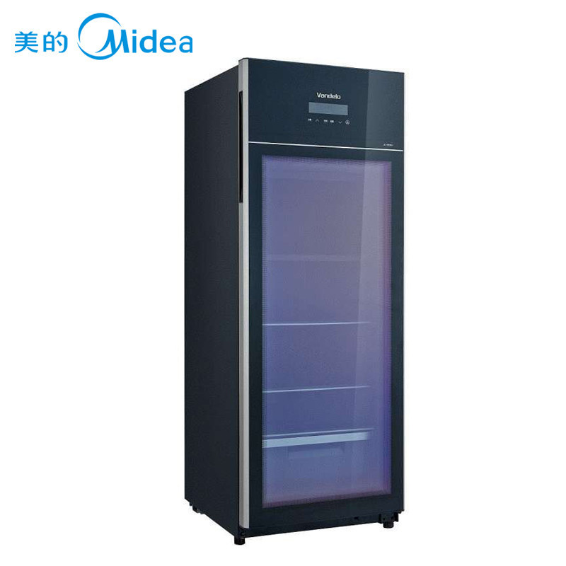 美的 立式冷柜 JC-165GEV 165升 黑色亚光（单位：台）