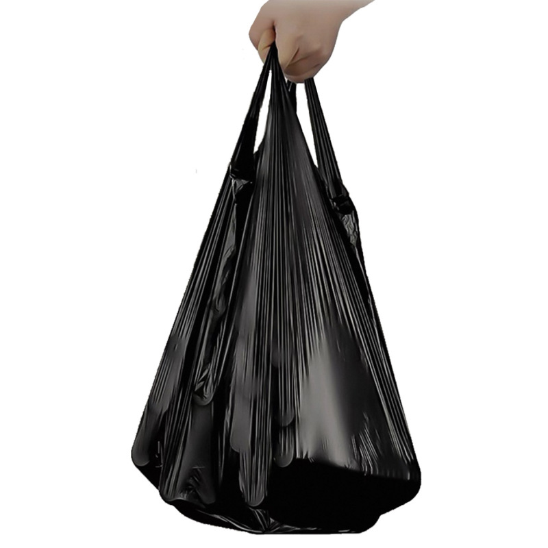 春昆阳岚 黑色背心垃圾袋 36*56cm 个高清大图