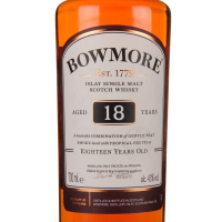 波摩(Bowmore)18年 单一麦芽威士忌 洋酒烈酒700ml