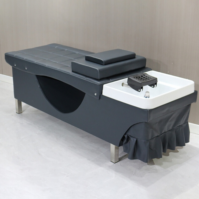 理发店洗头床发廊专用美发店洗头床泰式按摩床全躺洗发床图片款不带