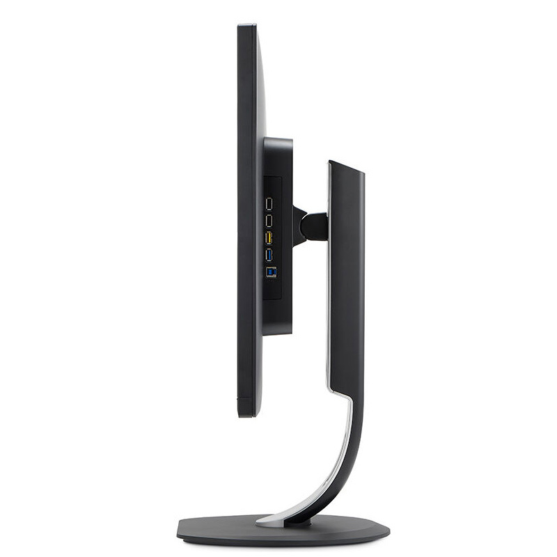 飞利浦/Philips 328P6VJEB 32英寸黑色4K高清10.7亿色10bit显示屏多源同屏内置扬声器人体工学底座黑色显示器