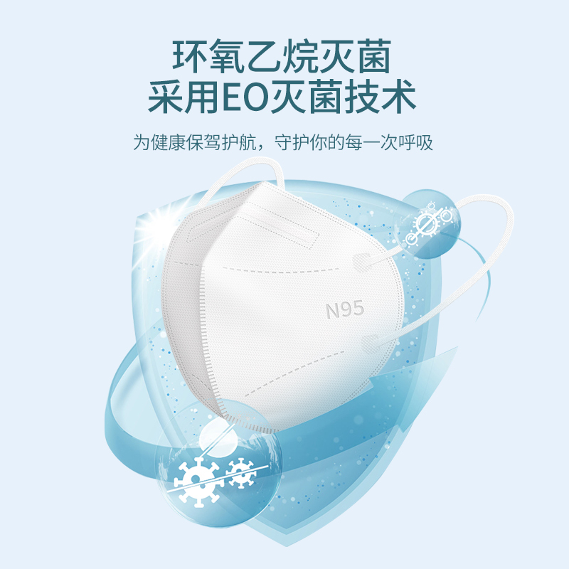 n95级医用防护口罩医疗级别官方正品成人透气医护用囗2299