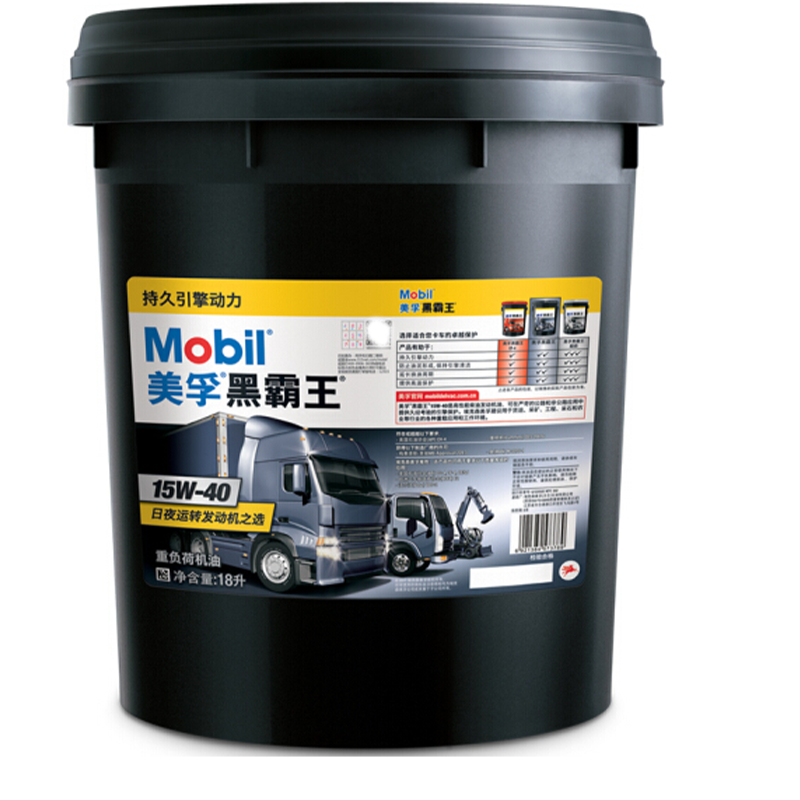 美孚 (Mobil) 美孚黑霸王柴机油 15W-40 CH-4级18L