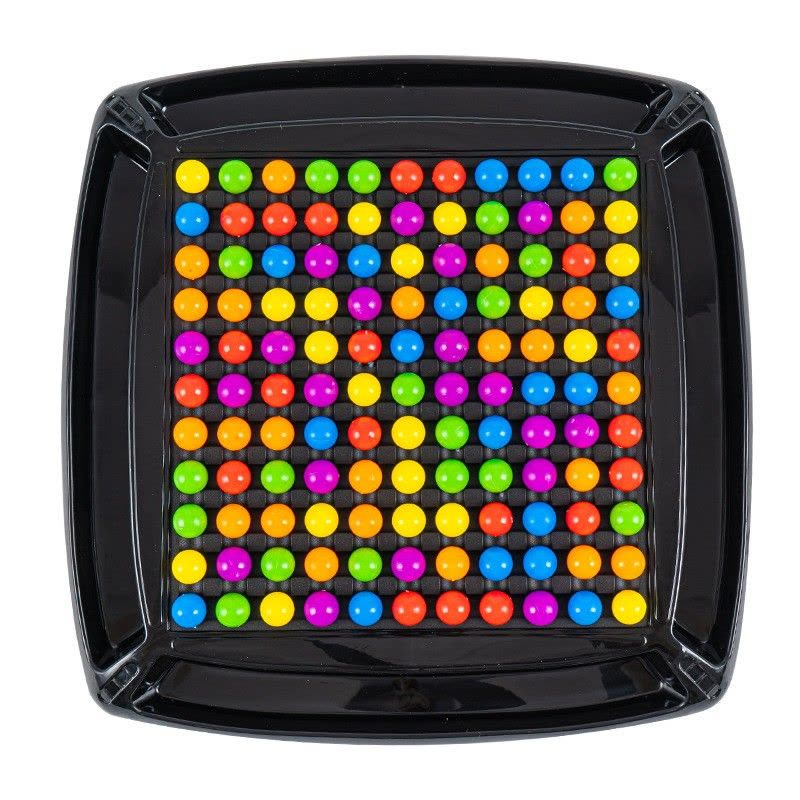 [168粒大珠]儿童彩虹消消乐玩具智力早教玩具男孩女孩亲子互动桌游对战桌面游戏图片