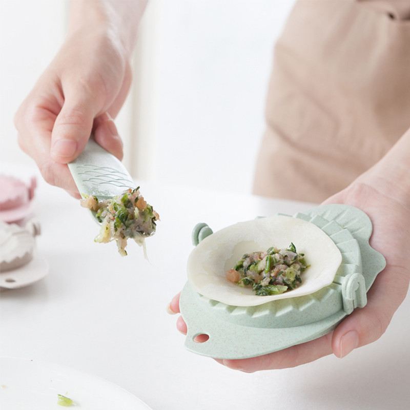 宜莱芙 包饺子器 馅料勺套装可挂式厨房包饺子模具