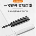 【柜门反弹器免拉手】 橱柜反弹铰链 隐形门碰珠反弹器门碰柜门自弹--升级款黑色--橡胶头