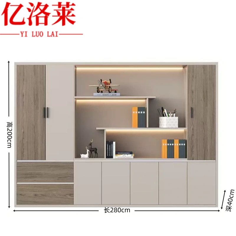 亿洛莱 办公柜 120cm 台 高柜280cm 台