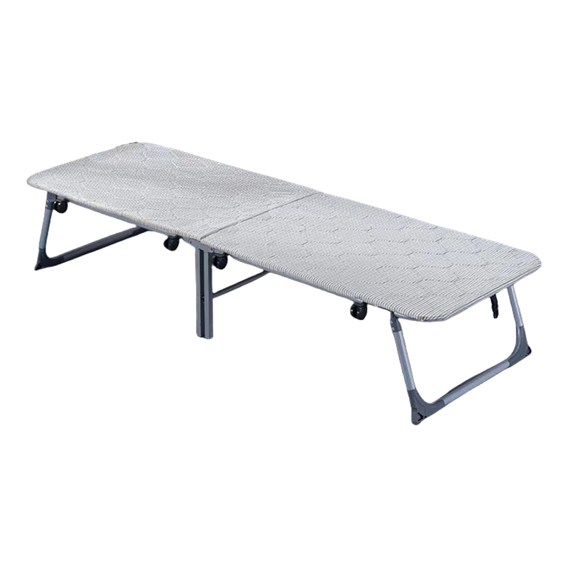 围达 板式折叠床 70宽白色条纹款 张高清大图