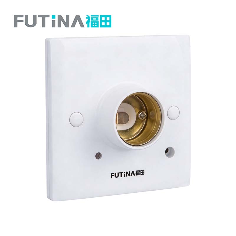 福田 声光控灯头灯座灯口 E27螺口底座直径86mm 个高清大图