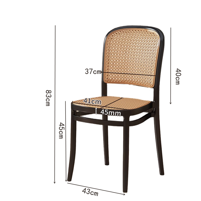 华立伟椅子靠背椅83cm把高清大图