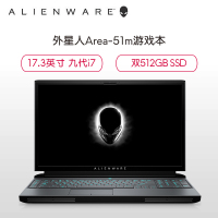 外星人(Alienware)ALWA51M-R1966B 17.3英寸游戏笔记本电脑(i7-9700K 16G内存 双512G固态 8G独显 )