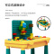 儿童积木桌子多功能拼装玩具益智力创意diy大颗粒幼儿园学习桌-大颗粒积木桌(不含积木)