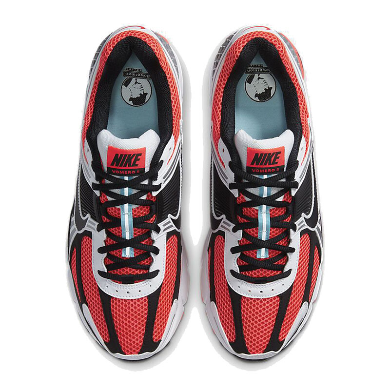 耐克nikezoomvomero5se复古老爹鞋男士运动休闲跑步鞋cz8667600红黑款