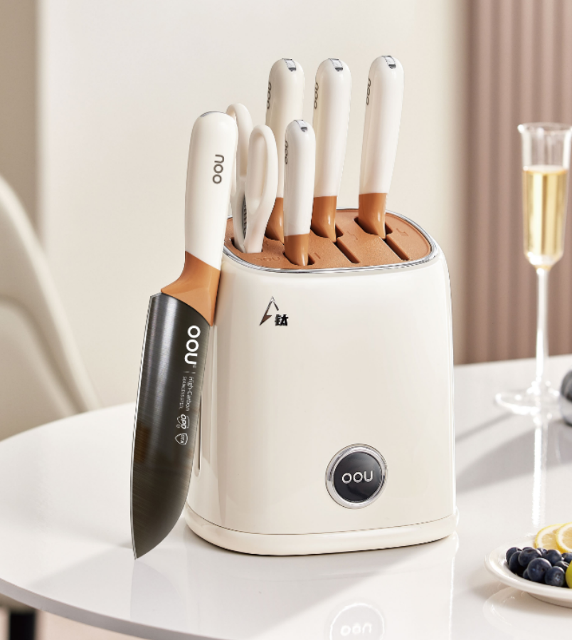 OOU!鹿系列六件套DJ0089高碳钢锋利耐用轻量化握感舒适厨房户外多用