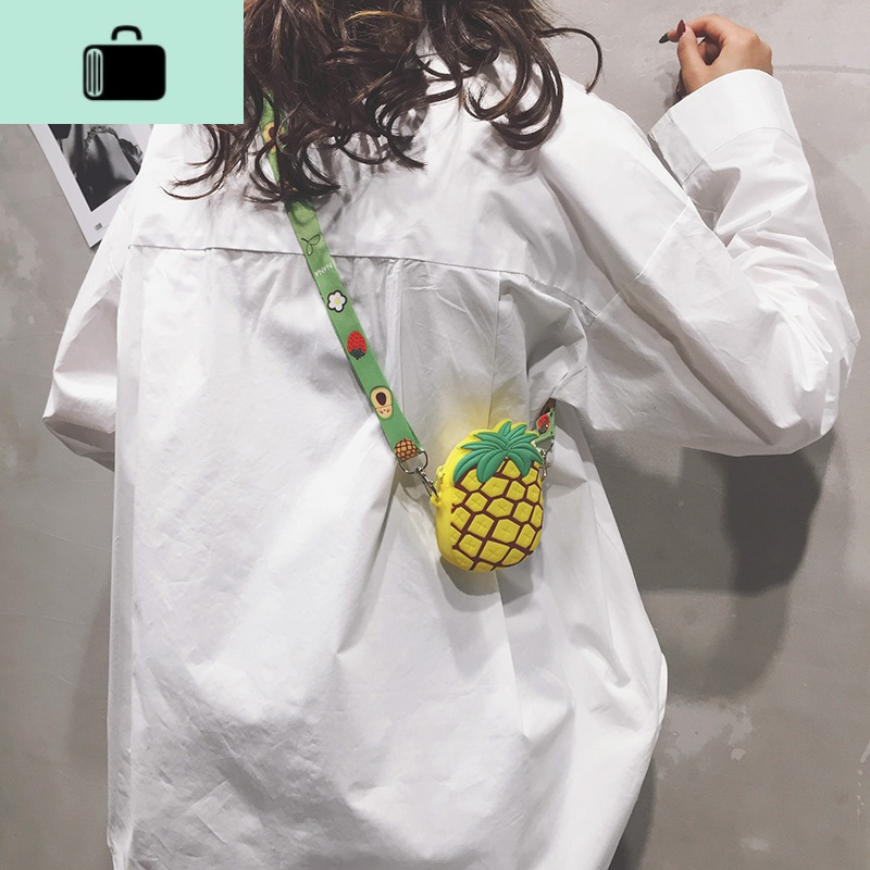 可爱包包女新款2020迷你ins网红个性水果零钱包潮百搭单肩斜挎包NEW LAKE