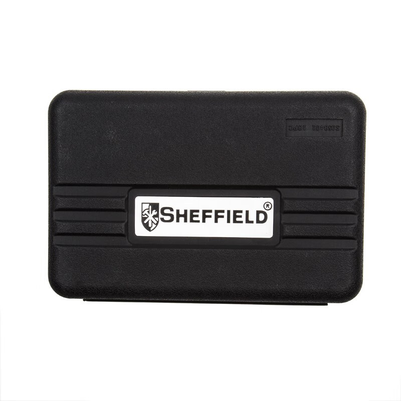 钢盾(SHEFFIELD) S058401 18件套冲击螺丝批组套[家用]高清大图