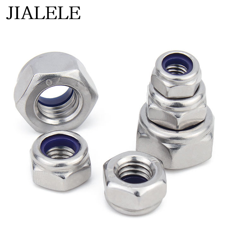 JIALELE 304不锈钢螺母高清大图