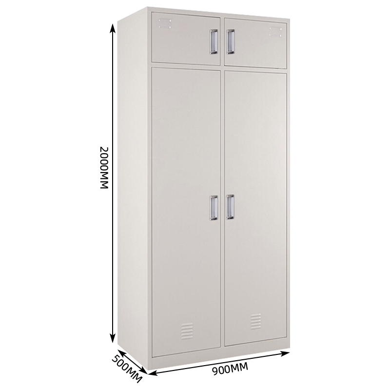 翌嘉YJ-20004内务柜铁皮更衣柜储物柜宿舍衣帽物品柜
