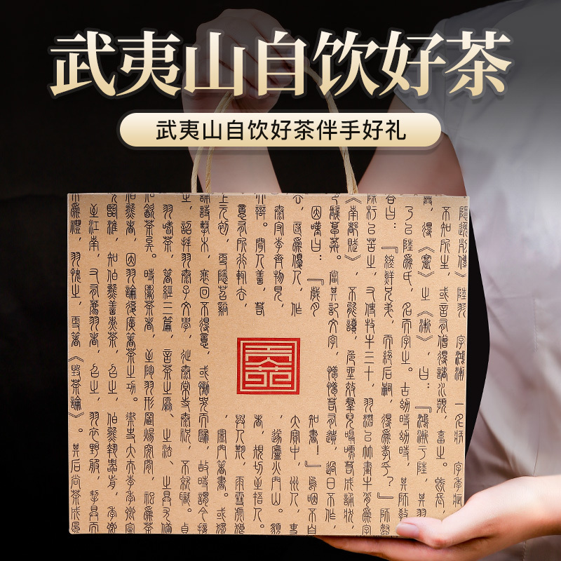 贡苑 茶叶 红茶 武夷山 正宗金骏眉520g小泡共88包 新茶正山小种浓香型功夫红茶礼盒装(260g*2罐)