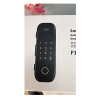 ZOAN 办公室玻璃门指纹锁密码锁免开孔双门智能门锁 YC