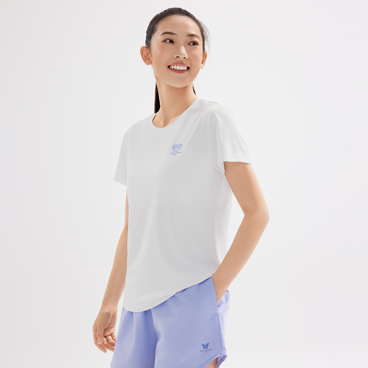 361°运动t恤女夏季新款透气速干上衣女士瑜伽健身运动短袖高清大图