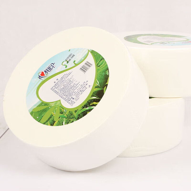 ZB010(箱装)商用茶语三层188米大盘纸卫生纸-(12卷)高清大图