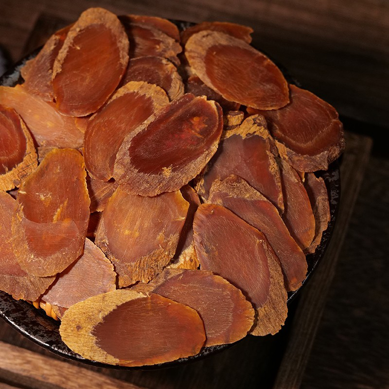 长白山人参干货礼盒红参片大片纯正高丽参煲汤泡水红参片100g*1盒高清大图