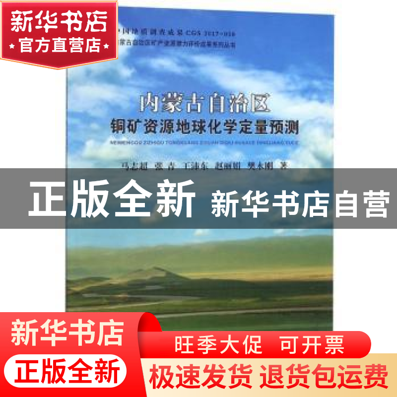 正版 内蒙古自治区铜矿资源地球化学定量预测 马志超【等】著 中国