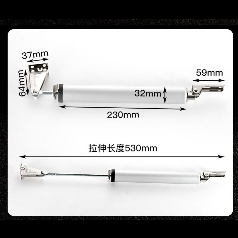 红鲸鱼 液压闭门器(银色)1个高清大图
