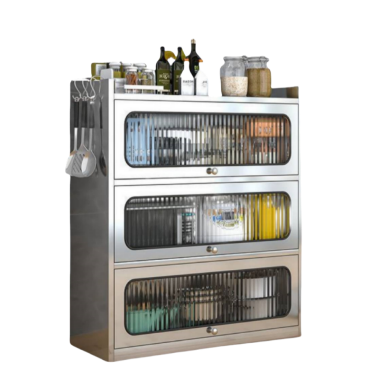 荺炬餐边柜三层900mm台高清大图