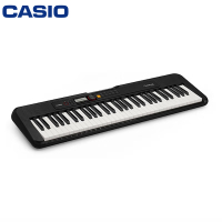 卡西欧（CASIO） 电子琴 CTS200 时尚便携潮玩儿童成人娱乐学习61键电子琴 黑色