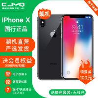 [送碎屏险]送快充套装[99新]apple iPhoneX苹果X 256G 黑色/深空灰二手95新国行全网通4G手机