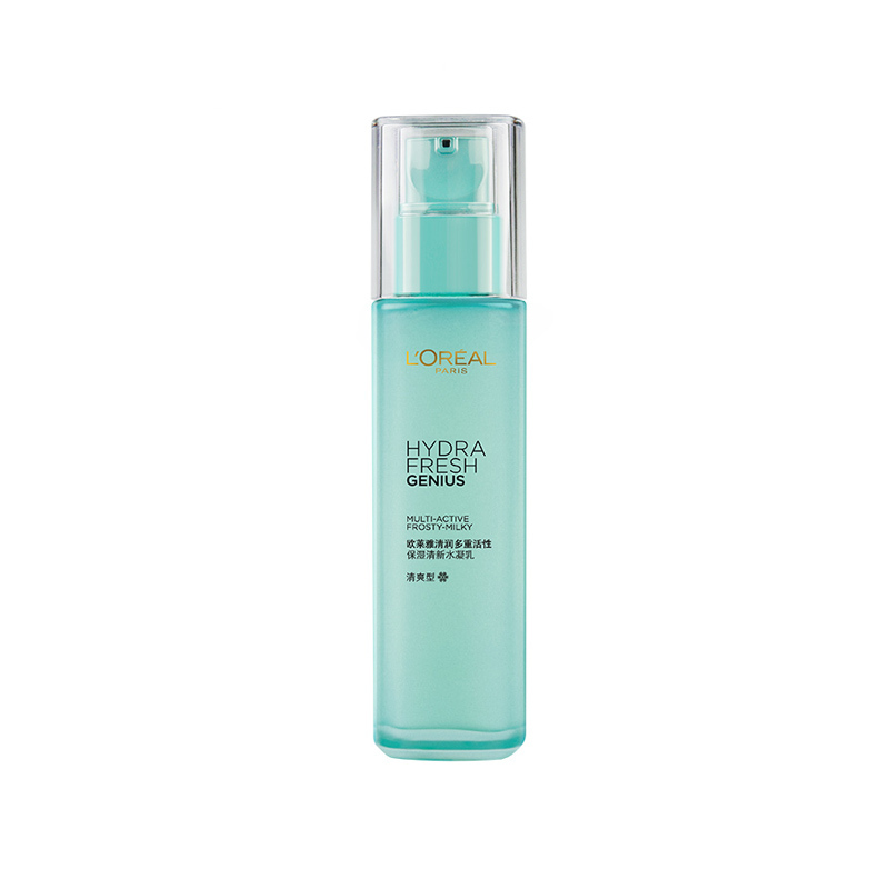 欧莱雅(LOREAL) 清润多重活性保湿清新水凝乳 清爽型 110ml 清爽 各种肤质适用 乳液 保湿乳L’OREAL